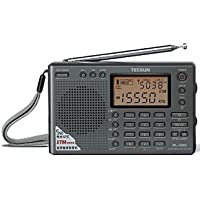 TECSUN PL-380 Radio Digital PLL Portable Radio FM Stereo-LW-SW-MW DSP Receiver (Black)